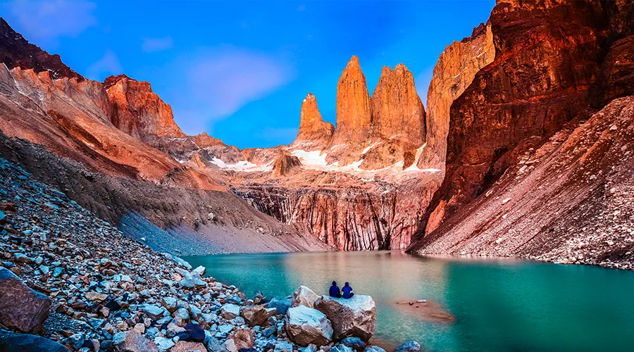 Base of Torres <br>del Paine Trek